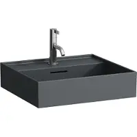 Laufen Kartell Lavabos à encastrer, 1 trou pour robinet, avec trop-plein, 500x460mm, H8103327581041, H8103327581041