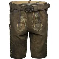 Stockerpoint Pantaloni per costume tradizionale 'Bertram' marrone scuro / mela
