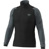 Dynafit Blacklight Thermal 1/2 Zip Pullover in pile Uomo (XXL, nero)