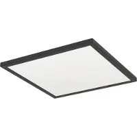 Eglo connect Plafoniera LED Rovito-Z, nero, 39 x 39 cm