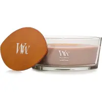 Woodwick Patchouli Créme 453,6 g — Candela Profumata