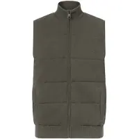 Ecoalf Stuart Hybrid Vest Gilet sintetico Uomo (XXL, marrone)