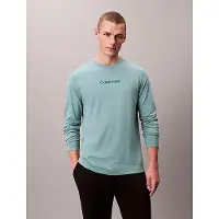 Calvin Klein L/s Crew Neck Trellis Taglia: XL | Magliette basic Outlet | Uomo