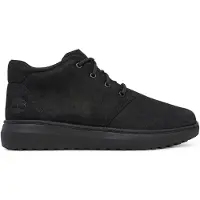 Timberland Hudson Road Mid Lace Up Chukka Boot Black Nubuck Taglia: 47.5 | Stivali Outlet | Uomo | Nero