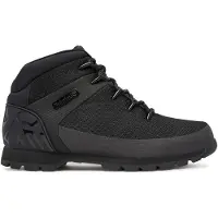Timberland - Euro Sprint Mid Lace Up Waterproof Boot Jet Black per Uomo - Taglia 11 US