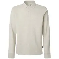 Pepe Jeans per uomo. PM542213 Nuova polo grigia Oliver (XL), Casual, Grigio, Cotone, Manica lunga