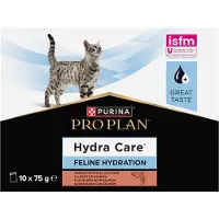 Purina Cibo Umido Per Gatti Al Salmone Pro Plan Vet Feline Hydracare 10x75g