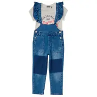 Ikks Tute / Jumpsuit DAMASSIME ragazza - Blu - 4 anni