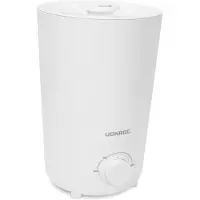 Vonroc Umidificatore 2,6 litri - ultrasonico | bianco