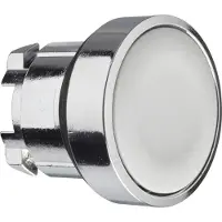 Schneider Electric Pulsante, elemento frontale, Harmony XB4, metallo, 22 mm, giallo, senza scritte, a pulsante ZB4BA8