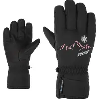 Ziener Kid's Lailla AS(R) Guanti Bambini (4,5, nero)