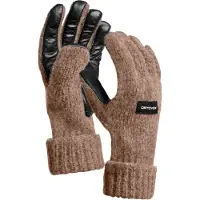 Ortovox Classic Wool Glove Leather Guanti (XL, marrone)