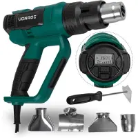 Vonroc Pistola ad aria calda PRO 2000W | Potente e di alta qualità