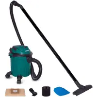 Vonroc Aspiratore compatto solidi e liquidi 1000W - Serbatoio 12L - Cavo di alimentazione 5m
