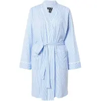 Ralph Lauren Accappatoio corto blu cielo / bianco