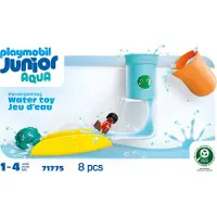 Playmobil Junior Aqua: Gioco Di Costruzione Con Serbatoio D´acqua E Scivolo