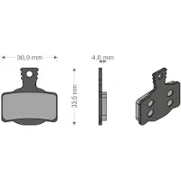 Brenta Ciclo Pastiglie Freno A Disco Sinterizzate Mt2-8/road Disk Magura/campagnolo