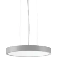 RZB ZIMMERMANN RZB Triona, 1 lampadina, LED, 3000 K, 5850 lm, IP20, Metallizzato, Argento