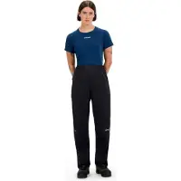 Berghaus Women's Pacsmart 2.5L Pant Pantaloni antipioggia Donna (18 - Length 29'', nero)