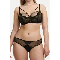 Chantelle Co Bra Underw. Covering Black/yellow Taglia: E65 | Reggiseni Outlet | Donna | Nero
