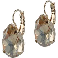 Otazu Golden Drop Crystal Earrings Gol, Crystal Taglia: OS | Orecchini Outlet | Donna