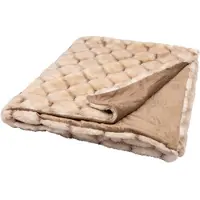 Décoris Plaid, coperte CERA - Beige - 130x160 cm