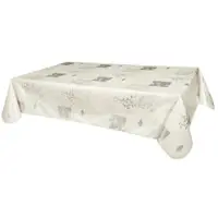 Habitable Tovaglia ETAMINES - ARGENTÉ - 140X250 CM - Argento - 140x250 cm