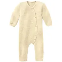 Disana Kid's Strick-Overall Tuta outdoor Bambini (50/56, beige)