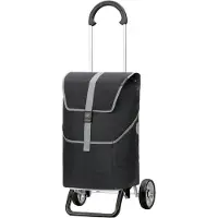 Andersen Shopper Scala Shopper Plus Mikkel Carrello della spesa 54 cm nero
