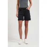 MUD Jeans Luna Mid Short - Black Vintage Black Vintage Taglia: S | Pantaloncini Outlet | Donna | Nero