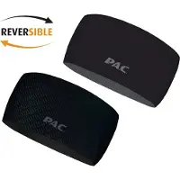 P.A.C. Recycled Seamless Headband Fascia sportiva per la fronte (One Size, nero)