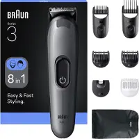 Braun Rifinitore Multifunzione 8 In 1 Serie 3 Aio3540 — Rifinitore multifunzione