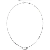 GUESS Elegant steel Collana with crystals JUBN04509JWRHT-U