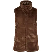 Save the Duck Women's Nives Gilet invernale Donna (0 - XS, marrone)