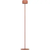 Eglo Lampada da terrazza a LED solare Roccanova-L arancione, altezza 120 cm