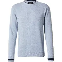 Scotch & Soda Melange Regular Fit Crew Neck Faded Denim Melange Taglia: S | Maglioni a maglia Outlet | Uomo | Blu