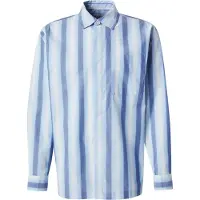 Scotch & Soda Shadow-stripe Relaxed-fit Shirt Peacoat Shadow Stripe Taglia: XL | Camicie Casual Outlet | Uomo