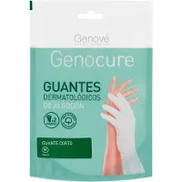 Genove Genocure Guanti Corti in Cotone Dermatologico M — Guanti