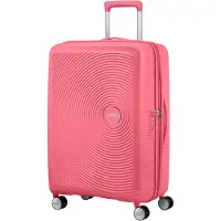 American Tourister Soundbox 4 ruote Carrello 67 cm espandibile rosa