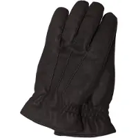 Kessler James Guanti Vera Pelle nero