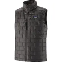 Patagonia - Piumino senza maniche in Primaloft - M's Nano Puff Vest Black in Poliestere Riciclato - Taglia XS - Nero