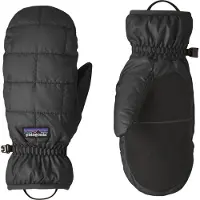 Patagonia - Moffole calde e impermeabili in PrimaLoft - Nano Puff Mitts Black in Poliestere Riciclato - Taglia XL - Nero