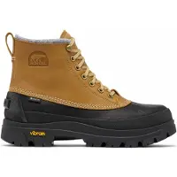 Sorel - Stivali caldi e impermeabili da uomo - Daystorm Horizon GTX Caribou Buff Black per Uomo - Taglia 45 - Marrone