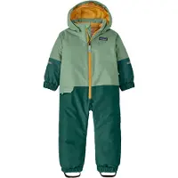 Patagonia - Tuta calda - Baby Snow Pile One-Piece Ellwood Green - Taglia Bambino 18 m - Verde