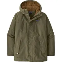 Patagonia - Parka isolante e idrorepellente - M's Isthmus Parka Basin Green per Uomo in Nylon - Taglia XXL - Kaki