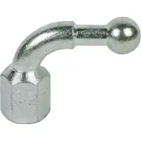 Dehn , elemento di fissaggio sferico, diametro 20 mm, angolo di 90°, con filettatura interna M16, codice prodotto 707600