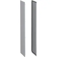 Schneider Electric Pareti laterali, fissaggio esterno, PanelSeT SFN, per armadi elettrici A 1800 x P 600 mm, set da 2 pezzi NSY2SPN186