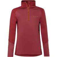 Vaude Kid's Livigno Halfzip Pullover in pile Bambini (98, rosso)