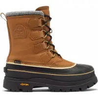 Sorel - Stivali caldi e impermeabili in GORE-TEX - Caribou Horizon GTX Caribou Buff Black per Uomo - Taglia 40,5 - Marrone