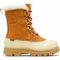 Sorel - Stivali caldi e impermeabili in GORE-TEX - Caribou Horizon GTX W Canyon Gold Honey White per Donne in Pelle - Taglia 38 - Marrone